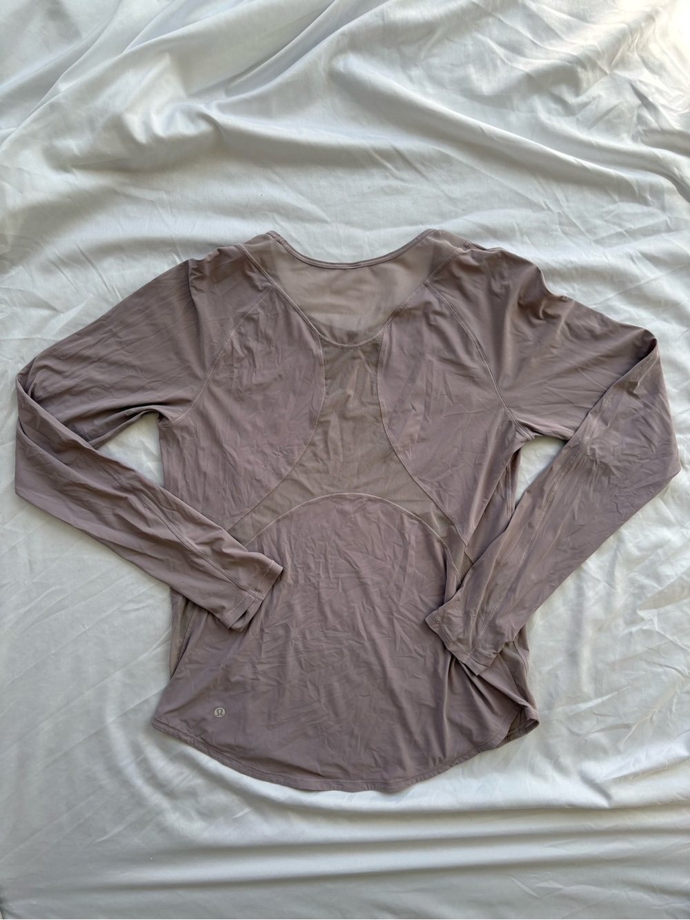 lululemon Sculpt Long Sleeve Top | Size 8 | Taupe
